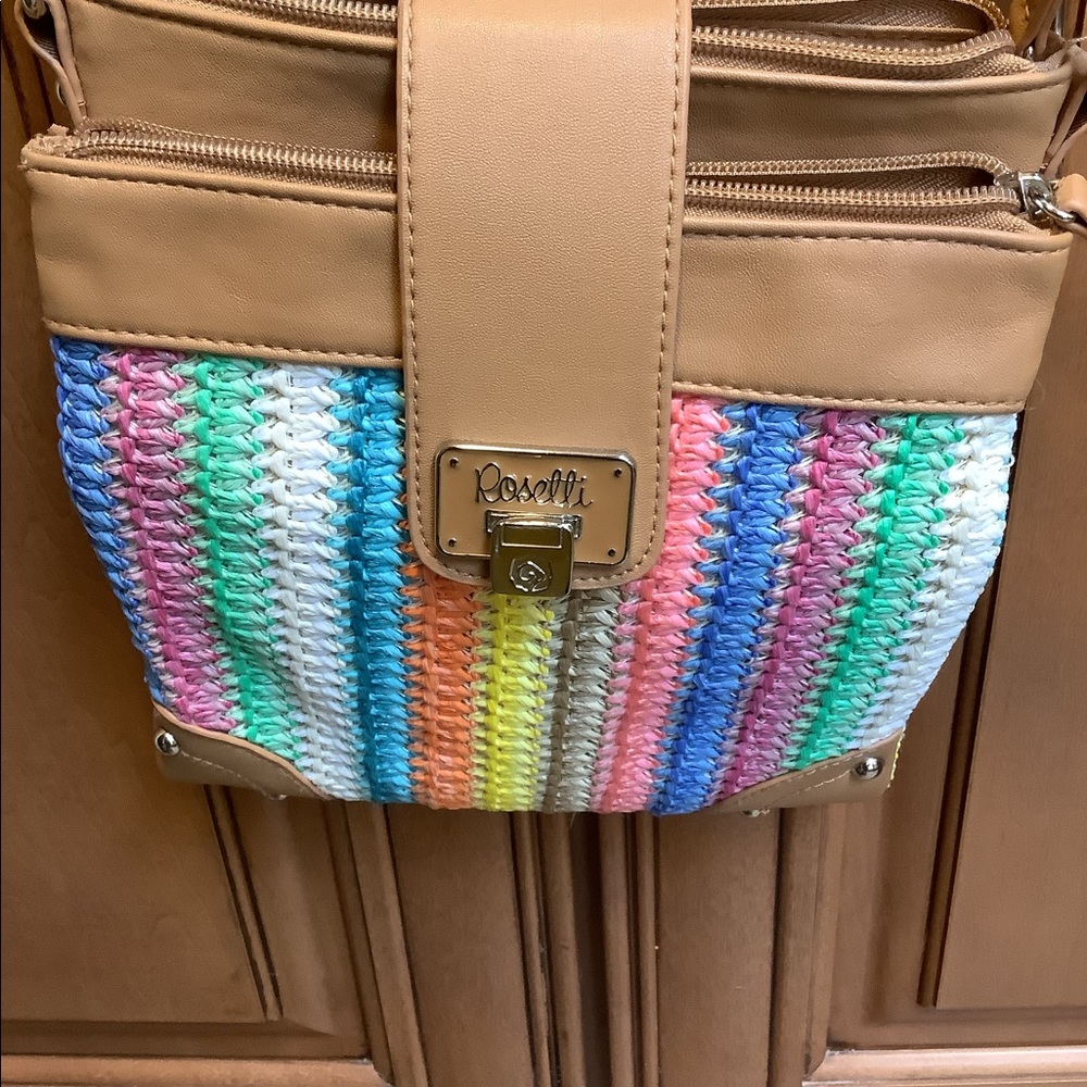 PASTEL CROSS BODY HANDBAG